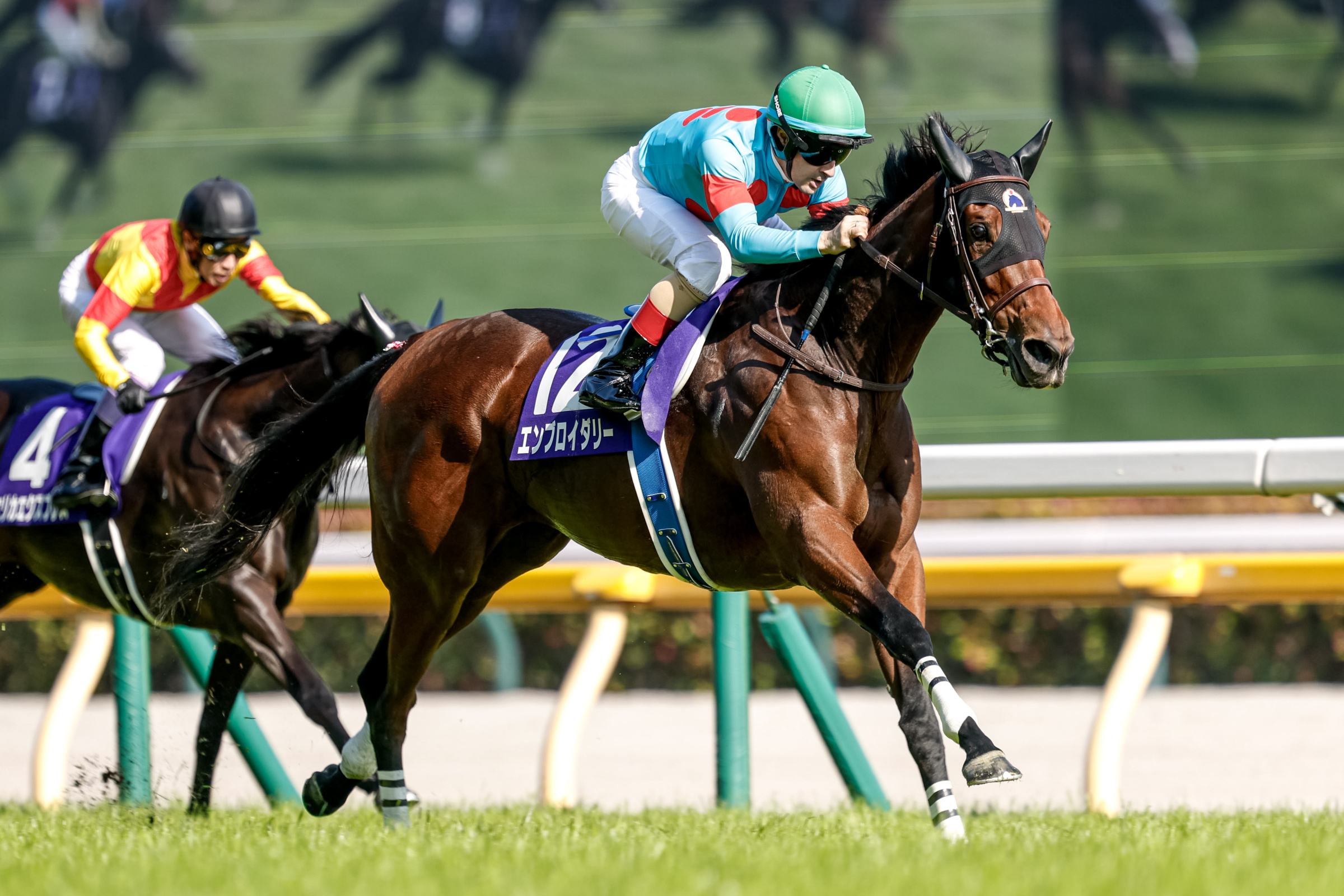 Embroidery wins the Victoria Mile 2026. (Photo: Yuki Shimono)